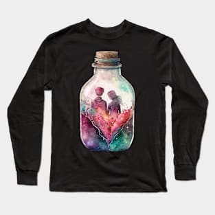 Bottle Couple Long Sleeve T-Shirt